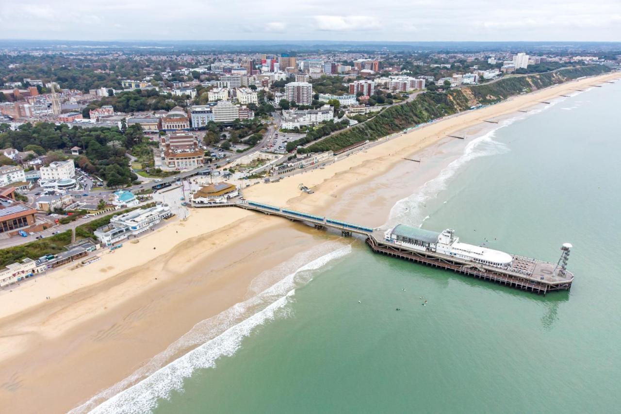Central 2 Double Bedroom Flat With Parking Bournemouth Bagian luar foto